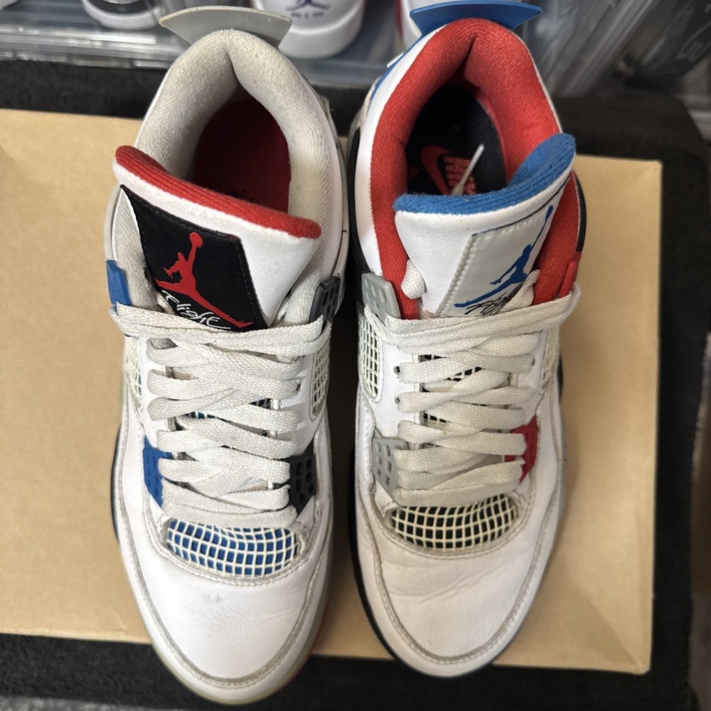 Jordan Air Jordan 4 Retro SE What The 4-Size 8 Men/ 9.5 W- Rep box - Picture 6 of 11